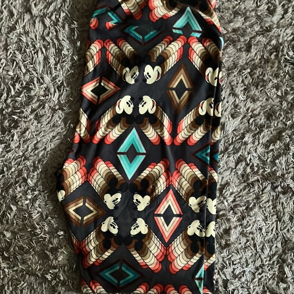 TC LLR LuLaRoe Disney leggings - Picture 1 of 3